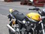 Martin's XJR 1300, foam built up and one off cover
