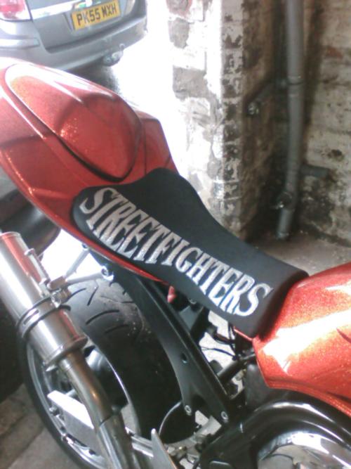 Streetfighters seat for really trick bike