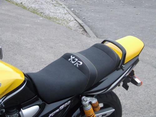 Martin's XJR 1300, foam built up and one off cover