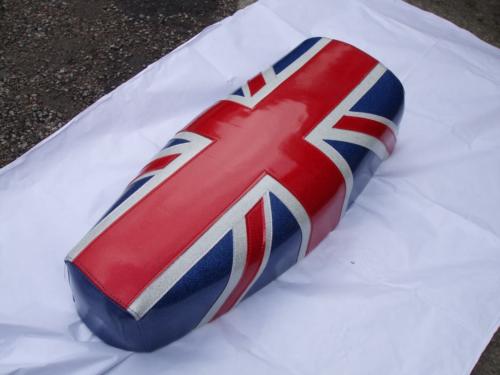 Metal Flake Vinyl Union Jack