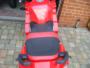 Honda seat with carbon fibre effect vinyl